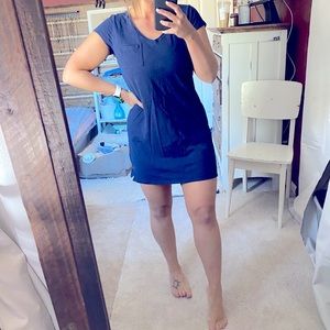 SOLD - Navy tshirt dress